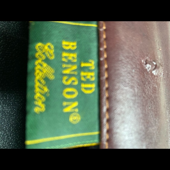 Vintage Ted Benson Collection leather briefcase - Picture 5 of 14